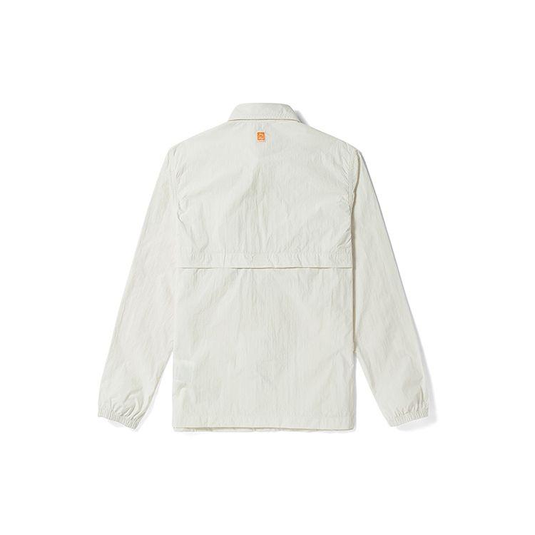 Timberland Solid Color Fashion Pocket Breathable Work Comfortable Casual Long Sleeve Shirt Men Shirts Vintage-White A2HPN-CM9