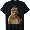 Denkender Affe Lustiges Meme Süßes T-Shirt