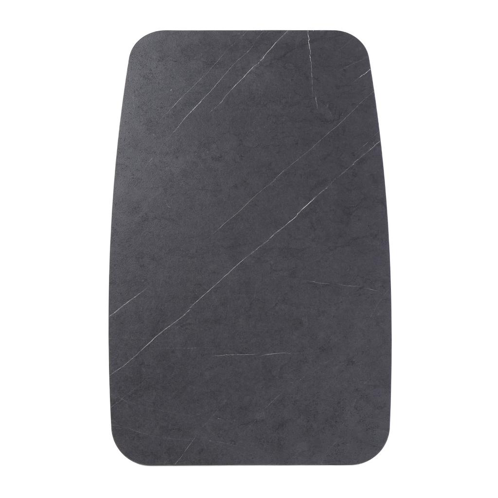 RV Table Top 29.53x17.72in Solid Wood Rectangular Boat Tabletop Panel with Marble Pattern for Marine Yacht Motorhome