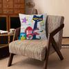 Cartoon PPete Tthe CCat T  Decorative Pillowcase Square Pillowcase Home Office Decorative Cushion Cover