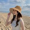 Chapeau Bob pour Femmes Été Pare-soleil Protection UV Large Bord Accessoire de Mode Décontracté