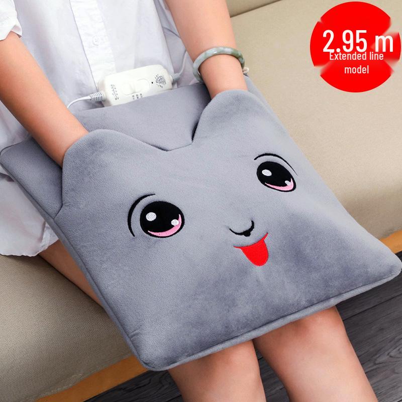 Elektrický ohřívač nohou a vyhřívaný sedák - Kompaktní vyhřívací podložka a horký obklad pro ženy