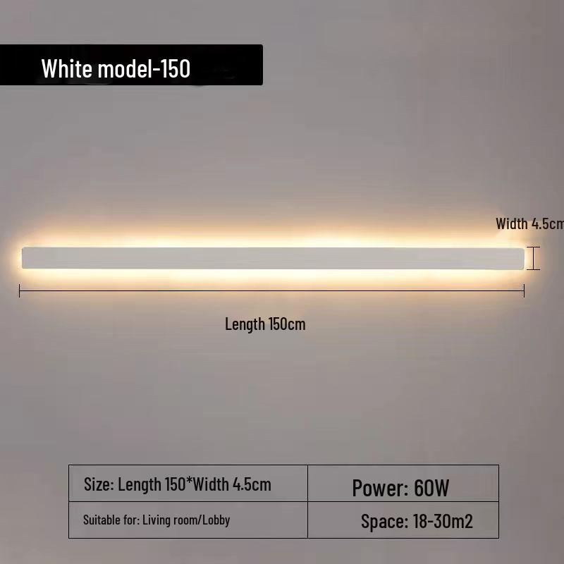Modern Minimalist Wall Lamp for Bedroom, Living Room, or Hallway