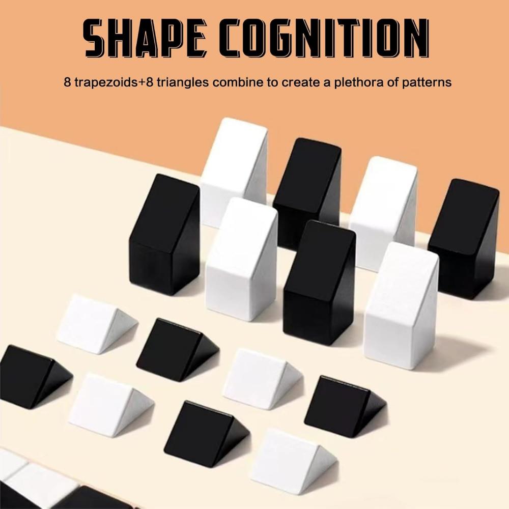 120 Level Block Cube Puzzle mit Aufbewahrung Verstecktes Geometrisches Formmuster 3D Denk-Training Montessori-Pädagogik Kinderspielzeug