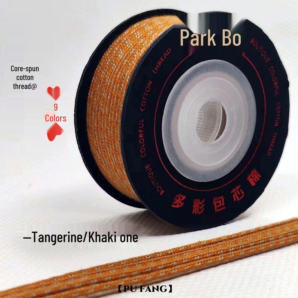 Large Roll Braided Core-Spun Cotton Cord for Hand-Woven Wenwan and Star Moon Vajra Bracelets