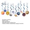 10 Teile/satz Sonnensystem Hängende Ornamente Dekorationen Weltraum Party Planeten Liefert Weltraum Dekorationen Weltraum Party Stern Dekorationen Raum
