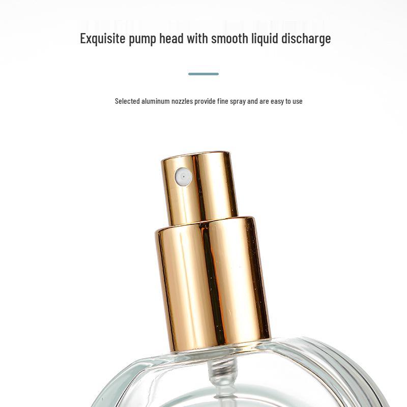 Transparent Glass Perfume Spray Bottle - Empty, PorTable, for Cosmetics & Essential Oils