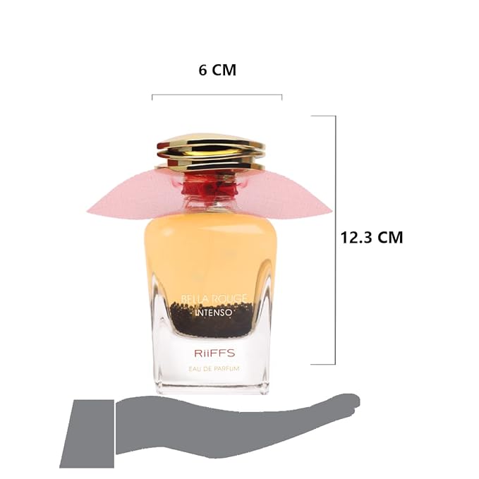 RiiFFS Bella Rouge Intenso импортный стойкий женский парфюм 100 мл, цитрусовый, цветочный и сладкий, успокаивающий аромат