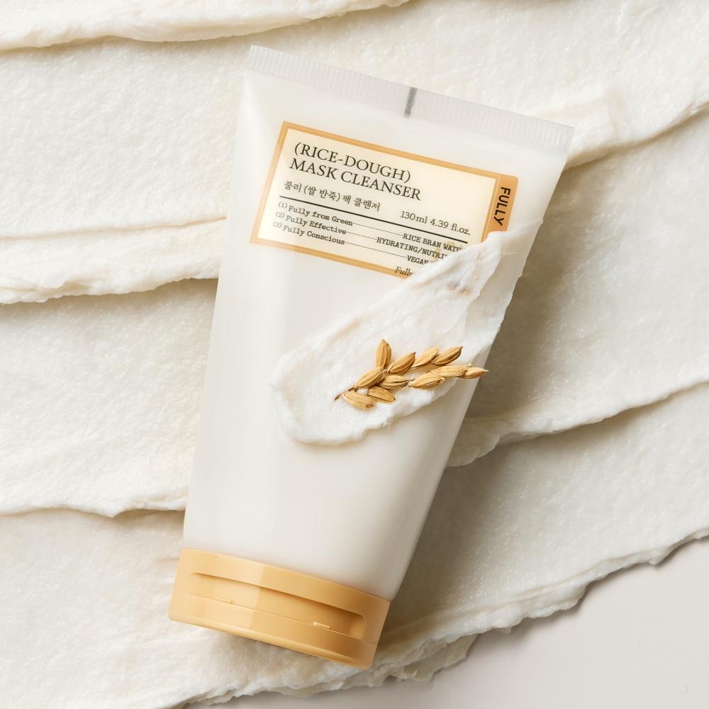 

Fully Rice Dough Pack Cleanser 130ml – Brightening, Gentle Exfoliation, Korean 130ml