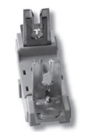 Fuse base, 1-pole version, cable terminals: M8 screws