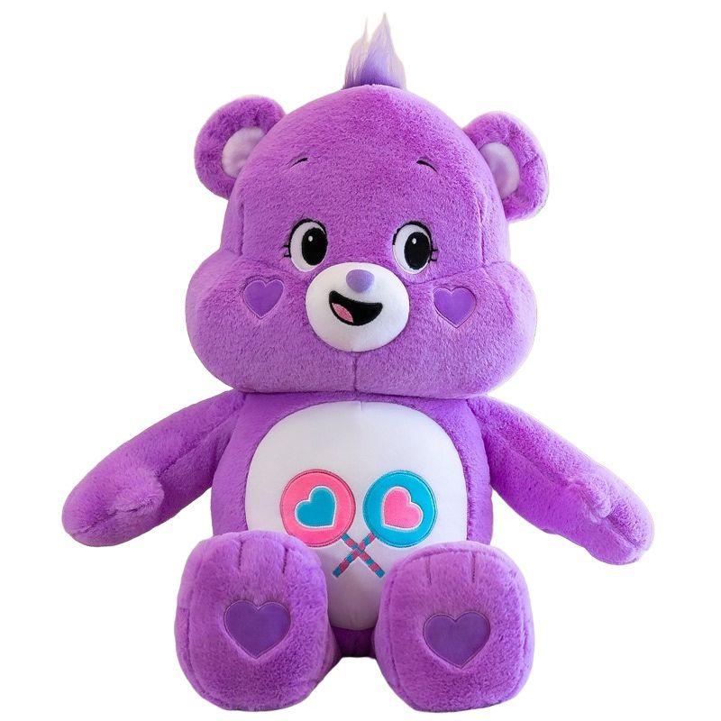 Cartoon Bears Care Plush Toy Cute Rainbow Bear Soft Doll Child Companion Doll