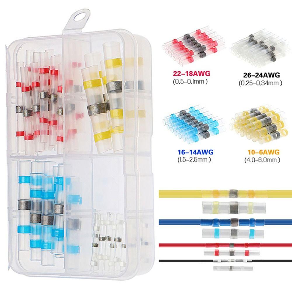 Heat Shrink Terminals Insulating Heat Shrinkable Sleeve Waterproof Boxed Solder Sleeve Solder Bar