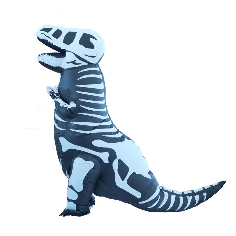 Zombie Ribs Dinosaur Inflatable Costume For Halloween Party And Cosplay Events
