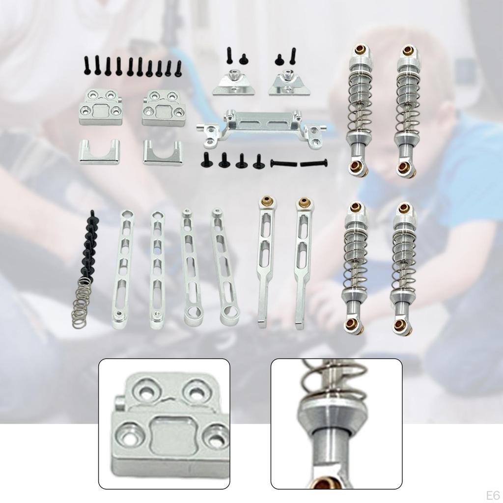 1/12 RC Upgrades Kit Fixing Components Shock Absorber Brackets Front Rear Axle Fixed Pull Rods for
