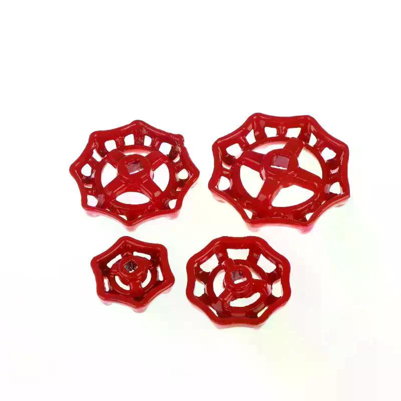 Otwór wewnętrzny 5/6/7/8/9mm Żeliwny uchwyt zaworu Zawór zasuwowy Zawór kulowy Pokrętło Zawór odcinający Złączki do rur wodnych