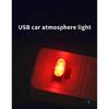 Car USB Rainbow Ambient Light Floor LED Light for Car Modification Wireless Decor No-Wire Mini Lamp