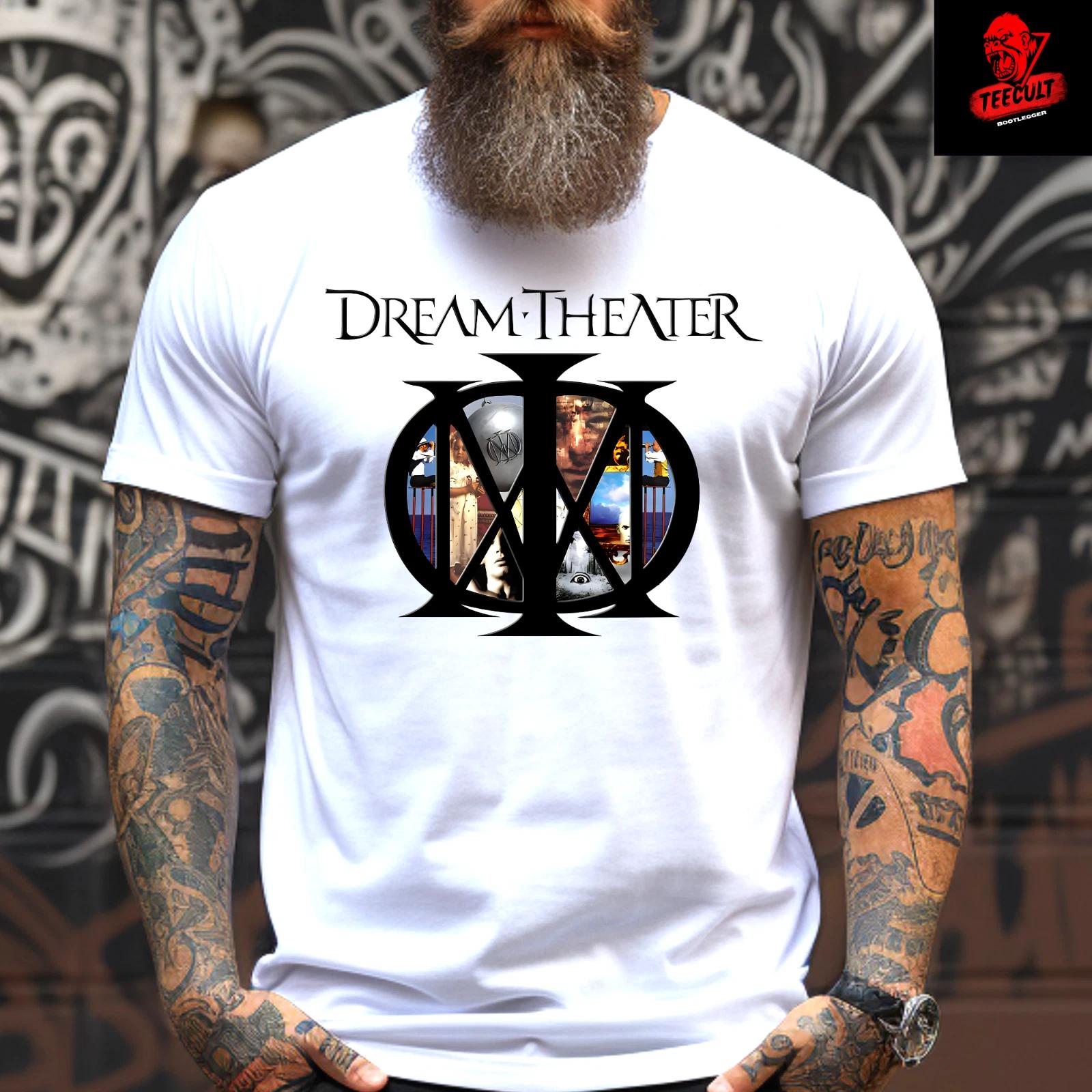 Men s and Women s T-shirts Dream Theater Heavy Metal Rock Band Unisex Cotton Premium S