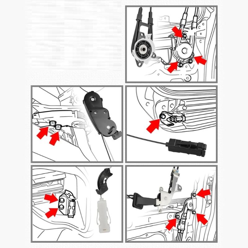 Advanced Electric Sliding Door Harness for Minivans Featuring 20A Current Support and Quick 0.5s Response Enhancing Passenger Convenience in Daily Use
