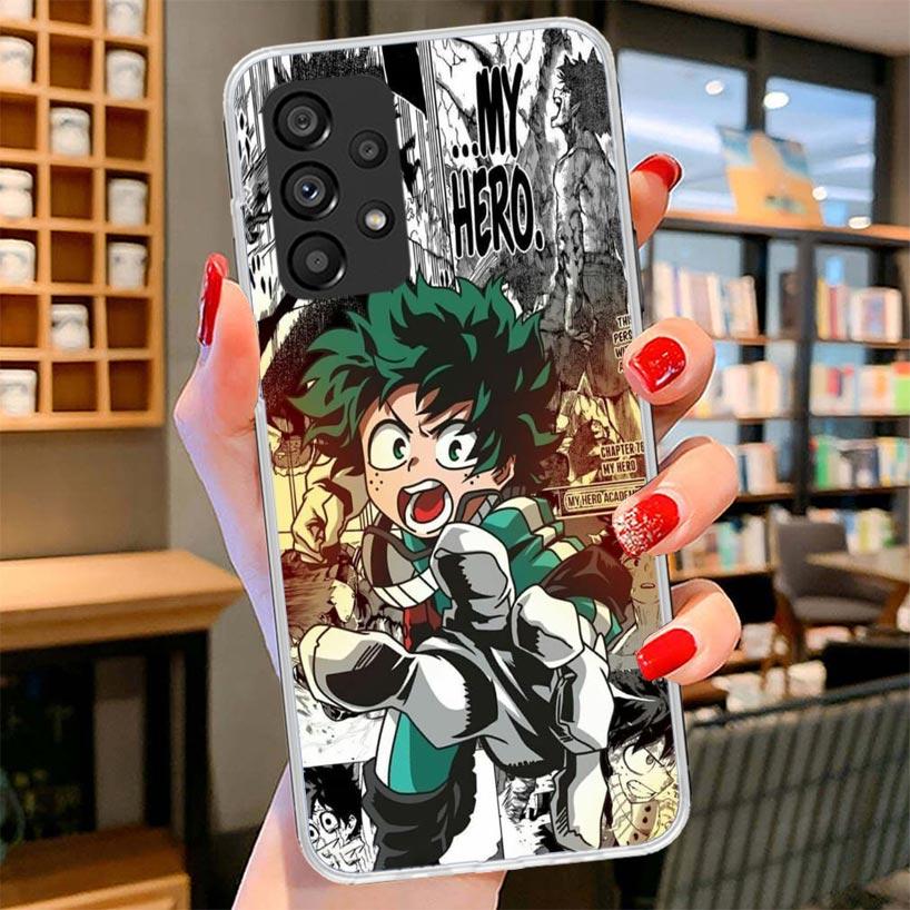 My Hero Deku Phone Case For Samsung Galaxy A17 A37 A57 A16 A26 A36 A56 A15 A25 A35 A55 A14 A24 A34 A54 A13 A23 A33 A53 Galaxy A1
