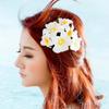 5Pcs Plumeria Flower Hair Clips for Women Girls Hairpins Egg Flower Barrette Hawaiian Wedding Party Bag Hat Accessories DropShip