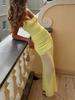 European and American style sexy fashion halter split suspender dress hot-selling pleated slim fashion women's clothing