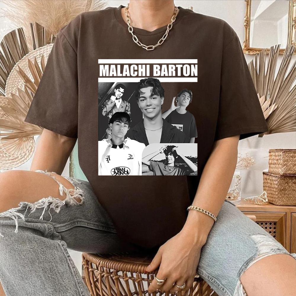 2026 Malachi Barton 90s Vintage TShirt Nostalgic Style Malachi Barton Shirt Aesthetic Celebrity Unisex Malachi Barton Fan Gift