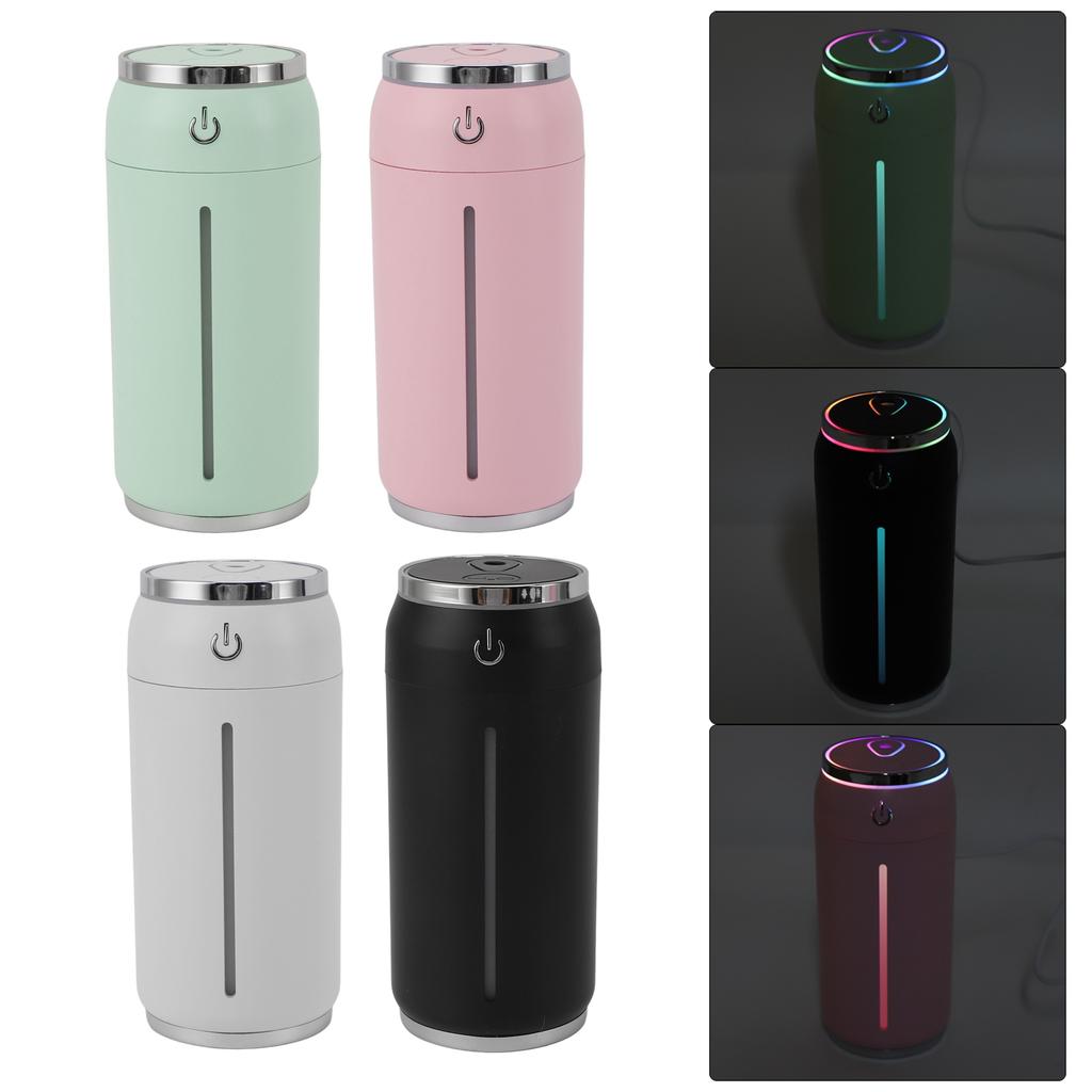 Humidifier Compact Portable USB 7 Colors Light for Office Desk Bedroom Car