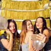 30x300CM Party Backdrop Foil Fringe Garland Metallic Tinsel Streamers Banner Hanging for Birthday Wedding Christmas Decorations
