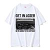 Heated Rivalry Get In Loser We're Going To The Cottage Graphic T Shirt Men's Vintage 100% Cotton Short Sleeve T-shirt Streetwear