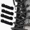 Black Classic Round Shoelaces Durable Polyester Solid Shoe Laces Boot Laces for Shoes Sneaker Shoelace