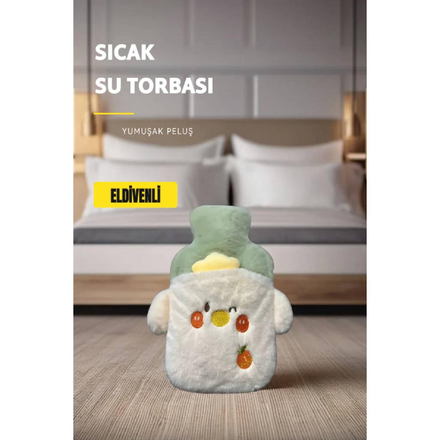 

Мешок с горячей водой, мягкая плюшевая фигурка цыпленка с перчатками, рождественский подарок