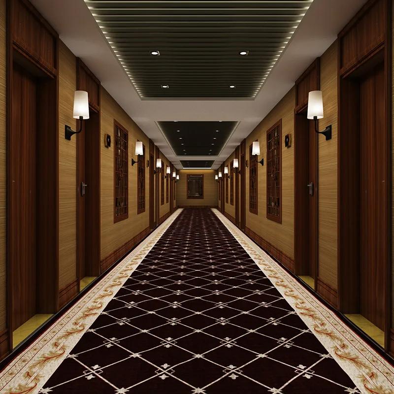 Basit Uzun Koridor Halısı Otel Koridoru Geçit Halısı Ev Ofis Merdiven Halısı Yatak Odası Mutfak Yer Paspası Dekoratif Giriş