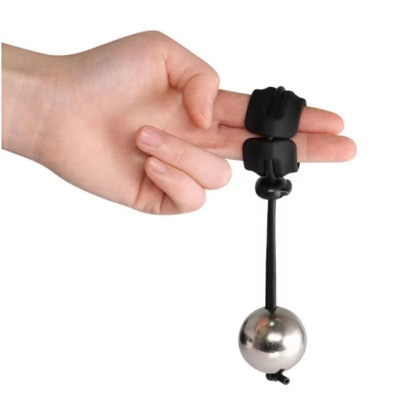 Obciążony Cock Ring Drop Ball Penis Heavy Nosze Penis Erekcja Powiększalnik prącia szkolenia Wisiorek