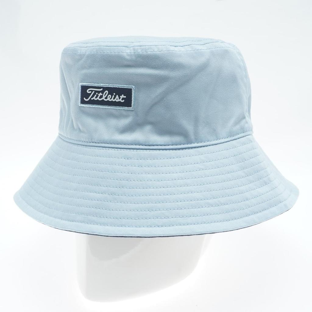 Titleist Men's Reversible Charleston Bucket Hat, Bluebird x Washed Navy, TH24FRCBN2