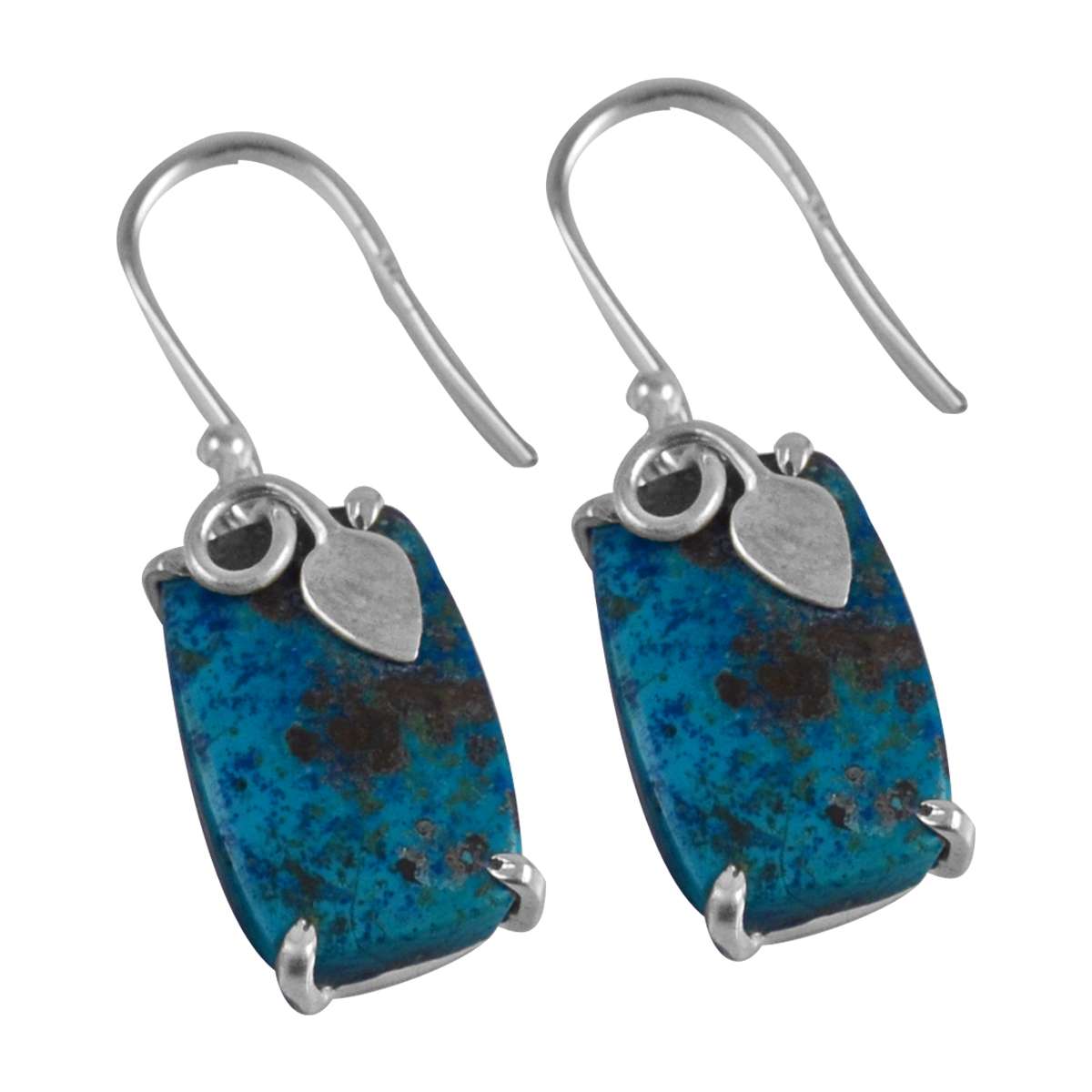 

Turquoise Gemstone Earrings Solid 925 Sterling Silver Handmade Earrings Jewelry Gift For Women And Girls E-1942