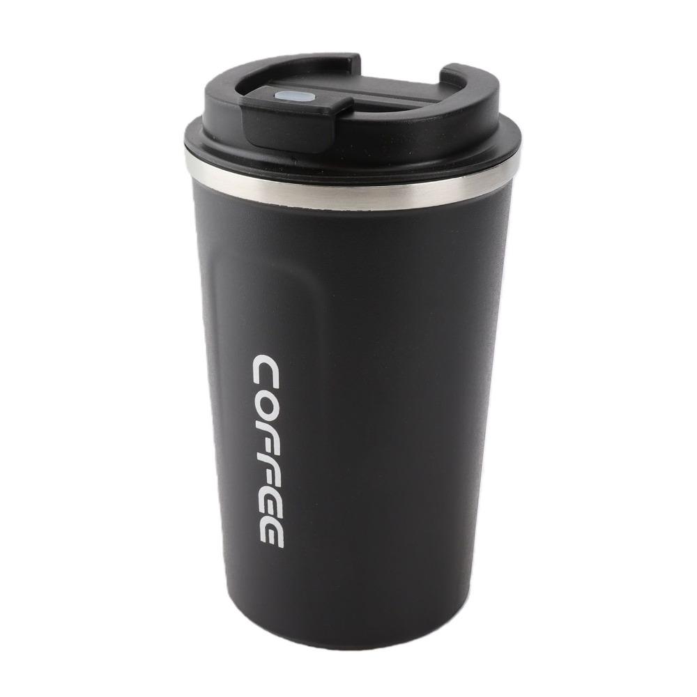 Double-Wall Insulation Vacuum Insulated Coffee Mug Leakproof Lid Thermal Travel Mug Car Use