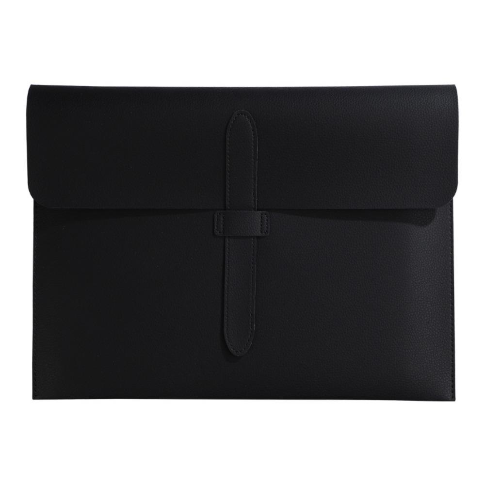 Waterproof Business Leather Document Bag Data Contract Bill File Bag  Stationery Storage