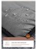 Waterproof, Dirt-Resistant Electric Car Windshield Quilt - Cold-Proof Neck Protection for Autumn & Winter (Solid Color)