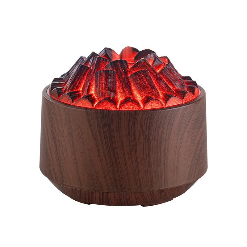 3D Flame Aromatherapy Essential Oil Diffuser and Mini Humidifier for Home Use