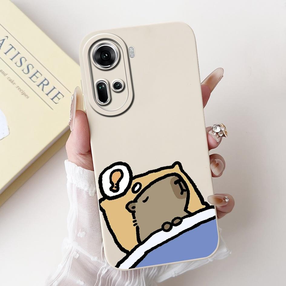 For OPPO Reno 11 5G Case CPH2599 Cover Lovely Panda Camera Protection Soft Silicon Phone Case For OPPO Reno11 Pro Reno 11F Coque