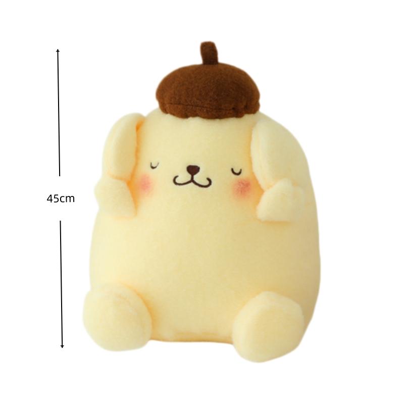 Kawaii Pompompurin Plush Pillow Toys Soft Pillow Gift Lovely Pom Pom Purin Doll For Kids Room Decor Xmas Birthday Gifts