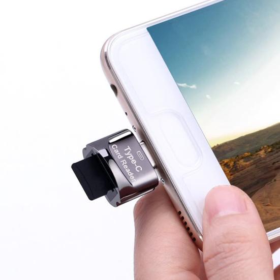 OTG Card Reader High-speed Stable Output Type-C To SD Adapter Smart Memory Card Reader Phone Accessories