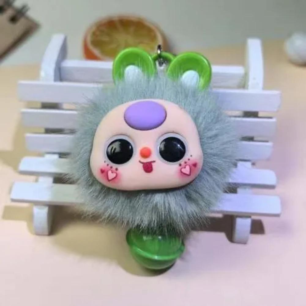 Plush Baby Three Year Old Keychain Car Bag Pendant Rabbit Hair Ball Pendant Student Commemorative Gift