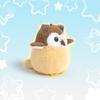 Owl Plush Toy With Short Pile Fur For Kids And Gift Giving