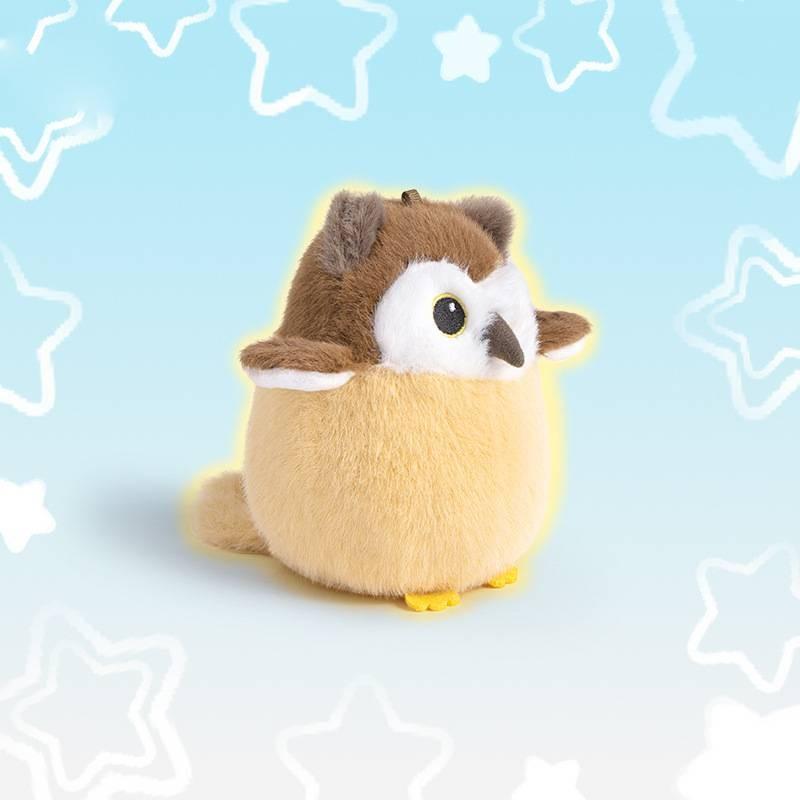 Owl Plush Toy With Short Pile Fur For Kids And Gift Giving