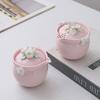 One Pot Two Cups Simple Travel Tea Set Butterfly Love Pink Quick Tea Cup Portable Outdoor Light Luxury Women's Teapot