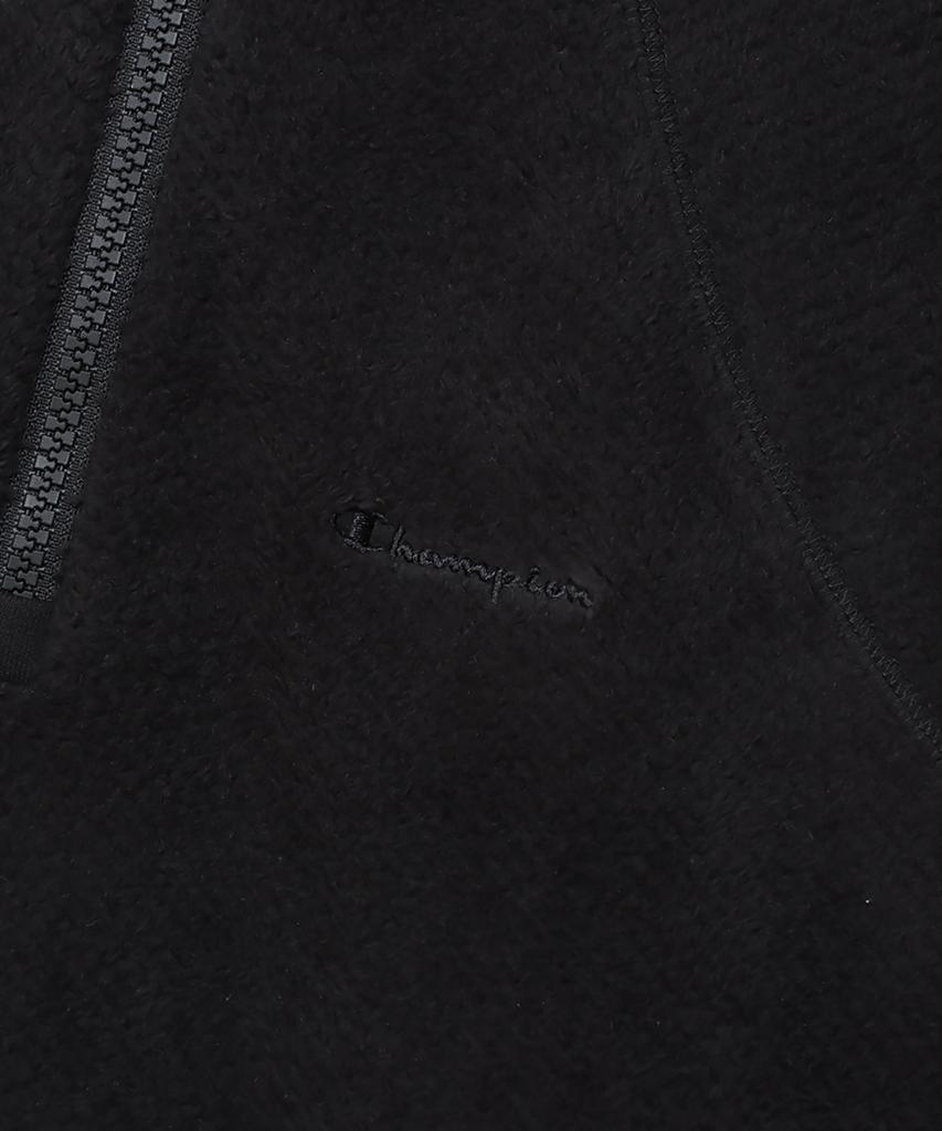Champion [Black Edition] Half-Zip Fleece Off Black