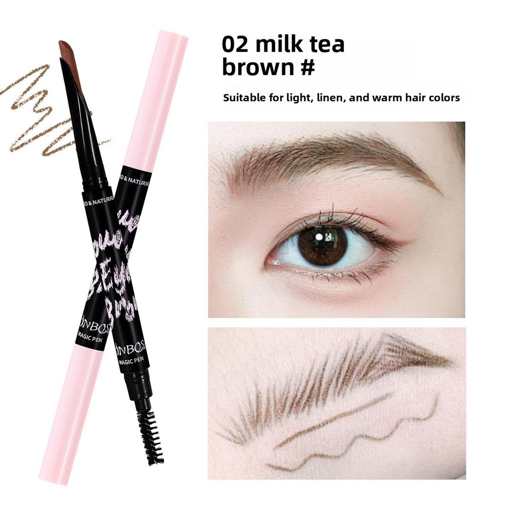 The Eyebrow Pencil Is Extremely Fine Each Strand Distinct Naturally Waterproof, Sweat-proof and Not Prone To Color Fading