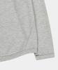 SLOWACID Curved Waffle Henley Neck [Melange Grey]