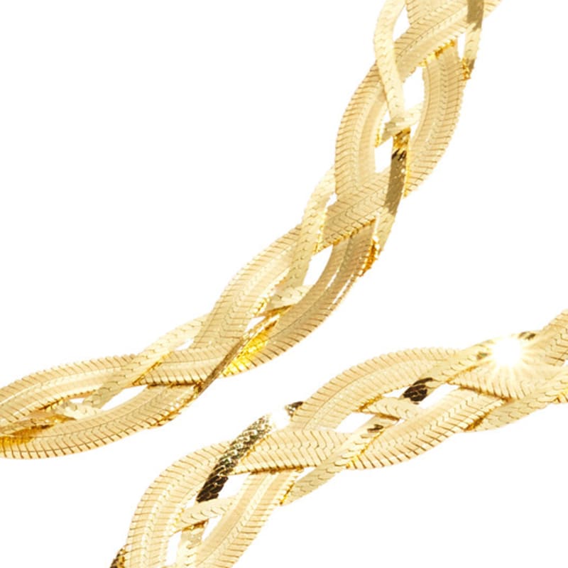 Pepe Zoo [Trece 4] Plain Strap Gold Bracelet